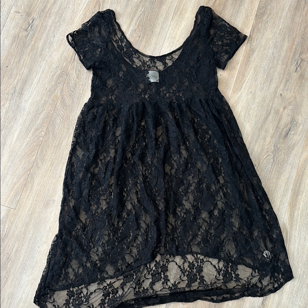 AUDREY BLACK LACE DRESS